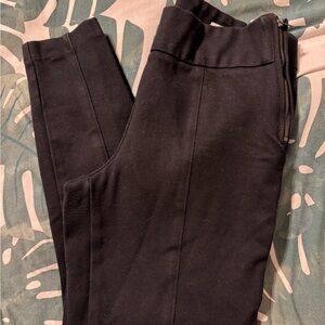 GAP side zip black leggings